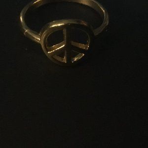 Peace Ring Jewelry- With Storage Capsule!